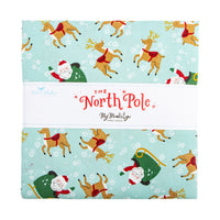 The North Pole Flannel 10" Stacker by My Mind's Eye for Riley Blake Designs | 10-17750-42