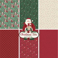 Christmas Time Custom Fat Quarter Bundle by Dani Mogstad for Riley Blake Designs | 6 FQs | Curated Bundle