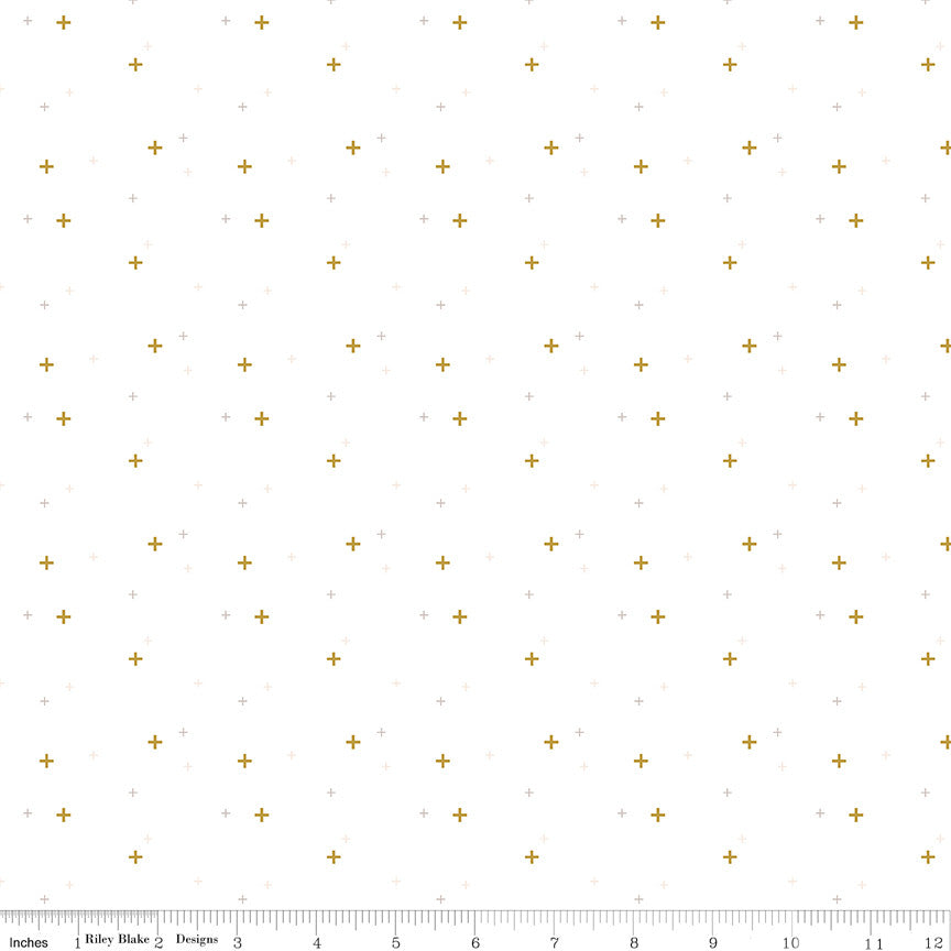 Sparkler White Sparkle Yardage by Melissa Mortenson for Riley Blake Designs | SC650-WHITE