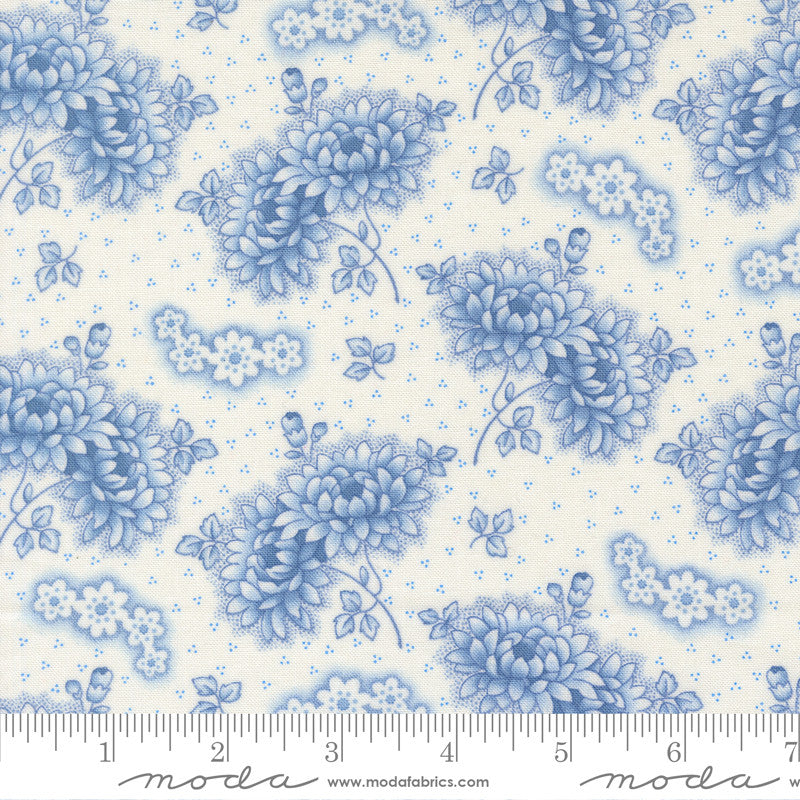 PRESALE Rosie Vintage Linens Blueberry Yardage by Fig Tree & Co for Moda Fabrics | 35423 28