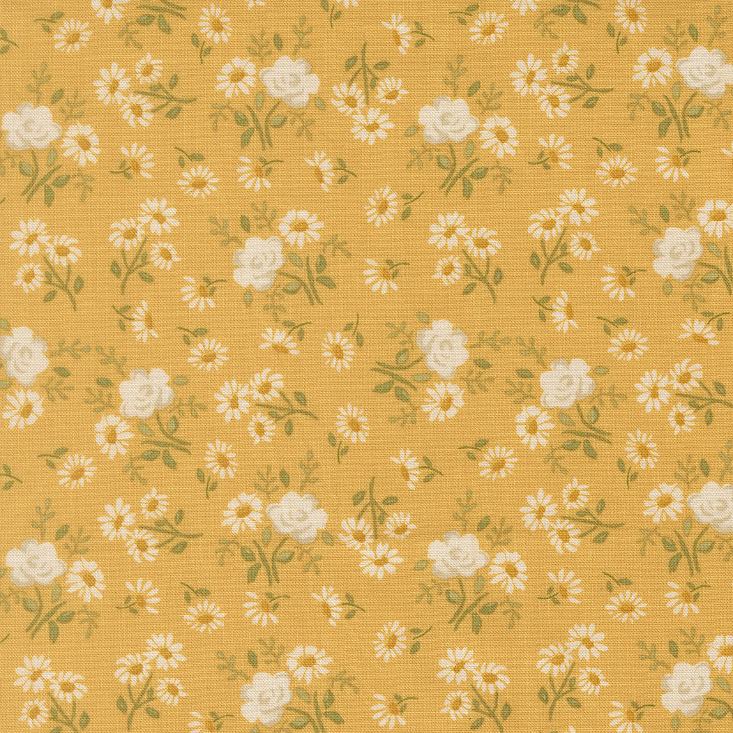 PRESALE My Secret Garden Rose Garden Sunflower Yardage by Stacy Iest Hsu for Moda Fabrics | 20985 16