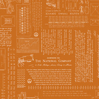 TYPE/ography Amber Yardage by Lori Holt of Bee in My Bonnet for Riley Blake Designs | C16850-AMBER