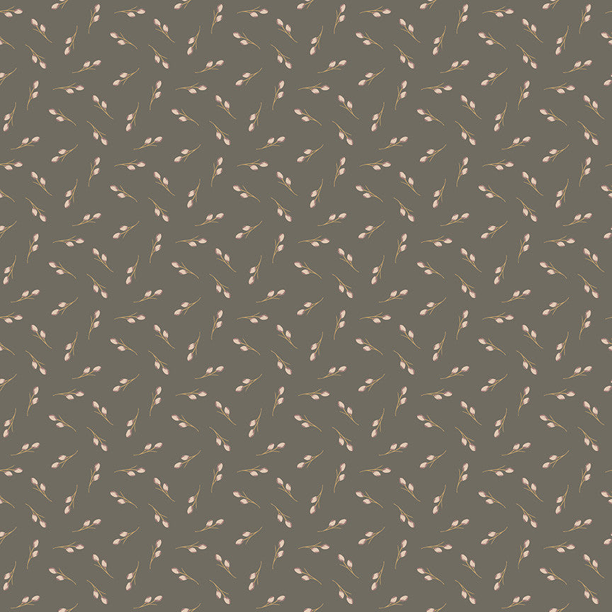 Threads of Grace Toss Gray Yardage by Kassidy Grace for Riley Blake Designs | C16823-GRAY | Remnant 14"