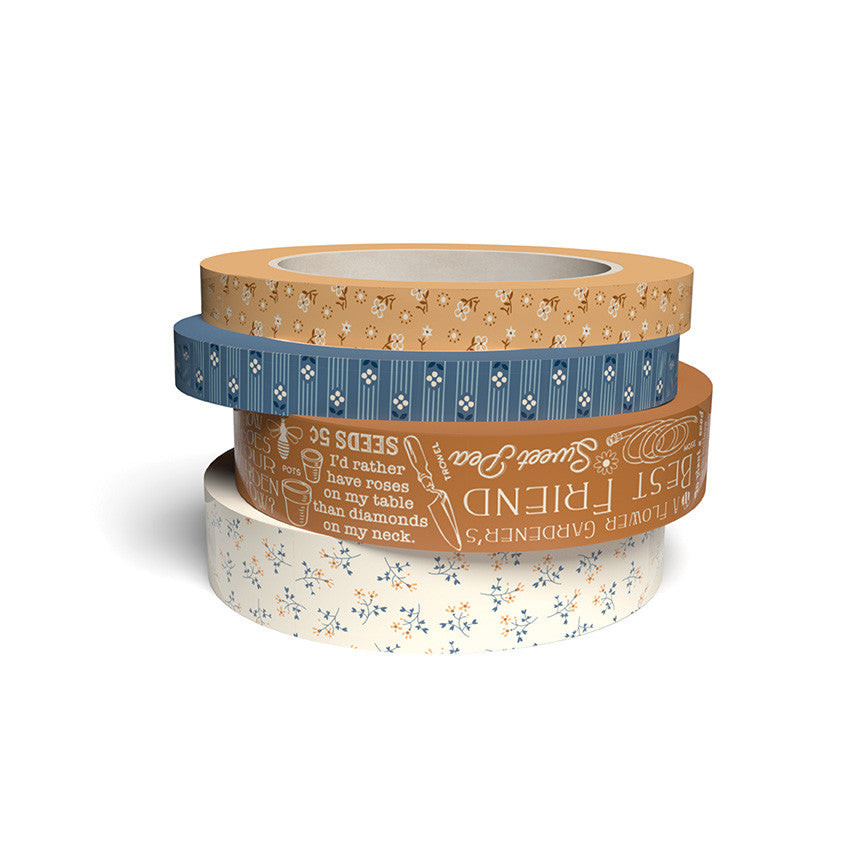 PRESALE Denim & Daisy Textured Washi Tape by Lori Holt of Bee in my Bonnet | ST-50848