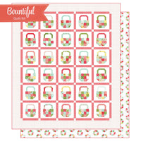 PRESALE Bountiful Quilt Kit With Bloomsberry by Camille Roskelley for Moda Fabrics | Quilt Size 63" x 73"