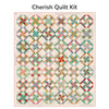 PRESALE Cherish Custom Quilt Kit With Gentler Times by Lori Holt of Bee in My Bonnet | Size 76" x 86"