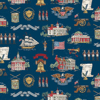 Independence Main Oxford Yardage by the RBD Designers for Riley Blake Designs | C17330-OXFORD | 8" Remnant