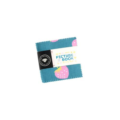 Picture Book Mini Charm by Kimberly Kight for Ruby Star Society | RS3068MC | Precut Fabric Bundle
