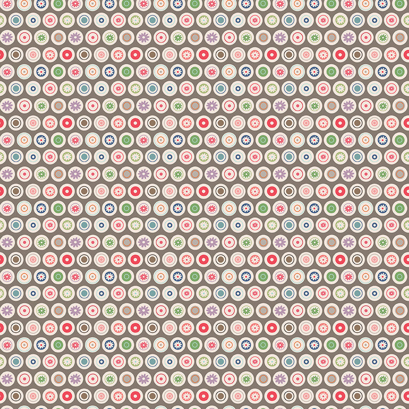 Bee Dots Milk Can VaLene Yardage by Lori Holt for Riley Blake Designs | C14162 MILKCAN