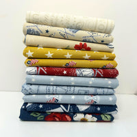 Independence Custom Fat Quarter Bundle by the RBD Designers for Riley Blake Designs | 11 FQs |. Curated Bundle