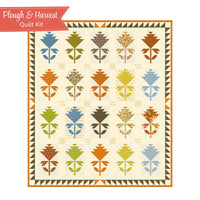 PRESALE Plough and Harvest Custom Quilt Kit | Butternut and Sage by Fig Tree & Co for Moda Fabrics | Quilt Size 62” x 72 1/2”