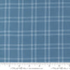 Shoreline Medium Blue Plaid Yardage by Camille Roskelley for Moda Fabrics |55302 13