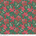 Merry Little Christmas  Green Main Yardage by My Mind's Eye for Riley Blake Designs |C14840 GREEN