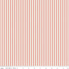 Ivy Reese Ticking Coral Yardage by Deena Rutter for Riley Blake Designs | C16605-CORAL