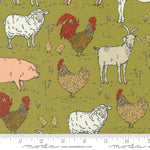 Farmstead Animal Farm Meadow Yardage by Stacy Iest Hsu for Moda Fabrics | 20903 19