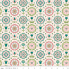 PRESALE Wide Back Piece & Plenty Spring Charm Lagoon Yardage by Lori Holt of Bee in my Bonnet | 108" Wide Backing Fabric | WB15896-LAGOON