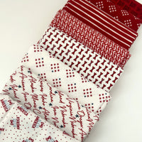 Independence Day Custom Fat Quarter Bundle Red by Sweetwater for Moda Fabrics | 8FQs | Curated Bundle