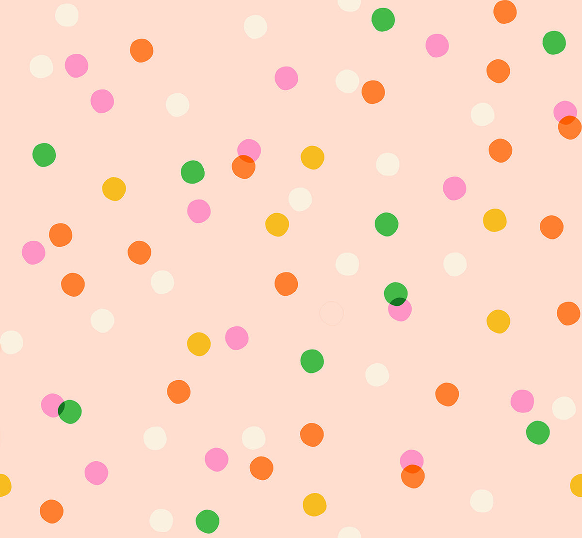 Sparkle Mart Spritz Peach Blossom Yardage by Melody Miller for Ruby Star Society | RS0123 15