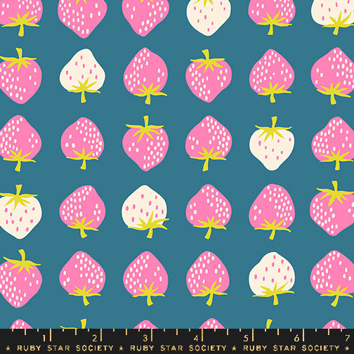 PRESALE Strawberry Storytime Strawberry Yardage by Kimberly Kight for Ruby Star Society | RS3084 22
