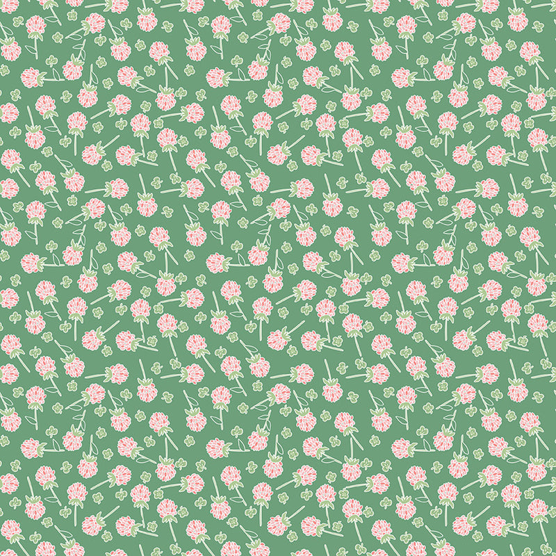 Clover Farm Clover Green Yardage by Gracey Larson for Riley Blake Designs | C14763 GREEN | Cut Options