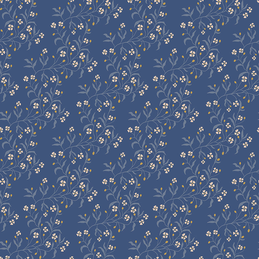 PRESALE Before the Bloom Astrid Denim Yardage Danelys Sidron for Riley Blake Designs | C18062-DENIM