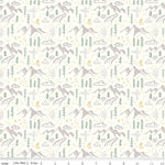 Albion Cream Mountains Yardage by Amy Smart for Riley Blake Designs | C14592 CREAM
