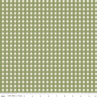 PRESALE Baked With Love Tablecloth Olive Yardage by Lori Holt of Bee in My Bonnet | C17795-OLIVE