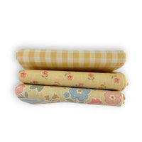 Fat Quarter Bundle Yellow | Handmade Sweetness by Heather Briggs of My Sew Quilty Life | 3 Fat Quarters | Curated Bundle