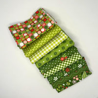 PRESALE Poinsettia and Pear Custom Fat Quarter Bundle by Sherri & Chelsi for Moda Fabrics | 9 FQs | Curated Bundle