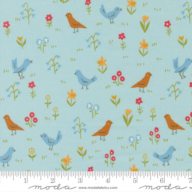 Animal Park Fun Water Yardage by Stacy Iest Hsu for Moda Fabrics | 20963 14