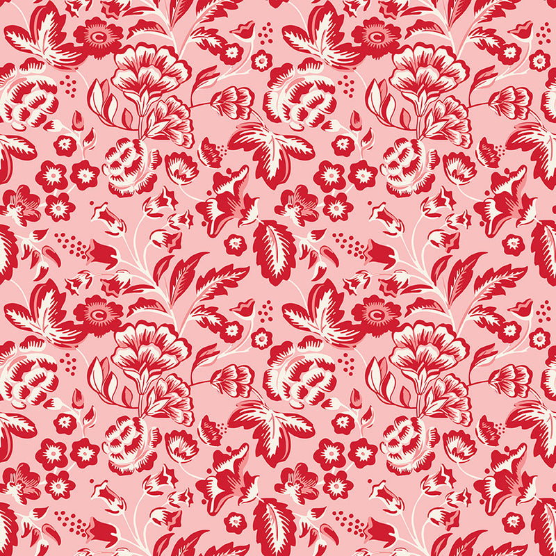 Letters to Cupid Main Pink Yardage by My Mind's Eye for Riley Blake Designs | C16980-PINK