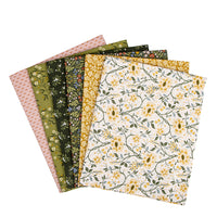 Before the Bloom Fat Quarter Bundle Green by Danelys Sidron for Riley Blake Designs | 6 Fat Quarters | Curated Bundle