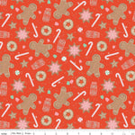 Holiday Cheer Red Main Yardage by My Mind's Eye for Riley Blake Designs |C13610 RED