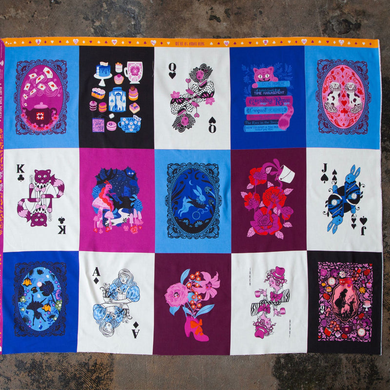 PRESALE Hello Alice Wonderland Panel Multi 36" x 44" by Sarah Watts for Ruby Star Society | RS2120 11