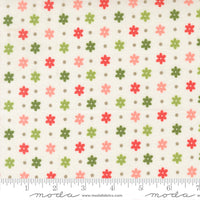 PRESALE Poinsettia and Pear Daisy Dot Cloud Yardage by Sherri & Chelsi for Moda Fabrics | 37713 11