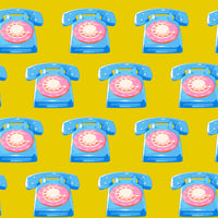 PRESALE Sparkle Mart Telephones Golden Hour Yardage by Melody Miller for Ruby Star Society | RS0121 15