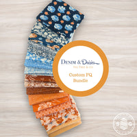 Denim and Daisies Custom Fat Quarter Bundle by Fig Tree & Co for Moda Fabric | Curated bundle 18 FQs