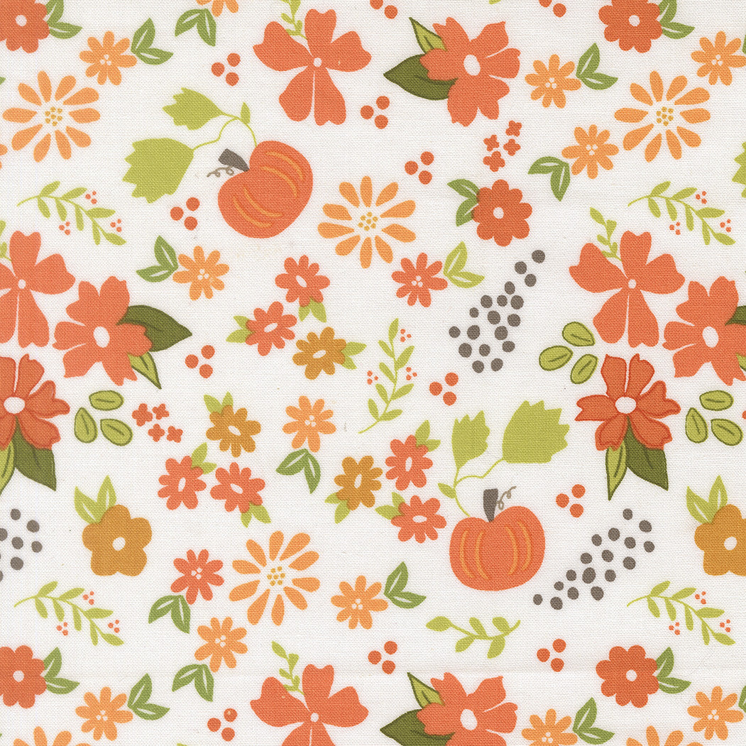 PRESALE Birch and Willow Pumpkin Patch Cloud Yardage by Sherri & Chelsi for Moda Fabrics | 37720 11