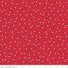 Autumn Riley Red Blossom Yardage by Lori Holt for Riley Blake Designs | C14654 RILEYRED Cut Options