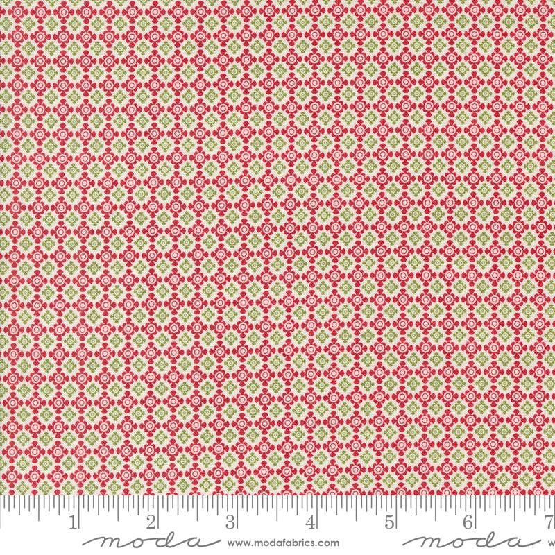 On Dasher Red Reindeer Candy Yardage by Sweetwater for Moda Fabrics | 55662 12