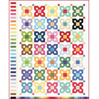 Compose in Key Custom Quilt Kit With American Jane Pindots by American Jane for Riley Blake Designs | Size 65 1/2" x 81"