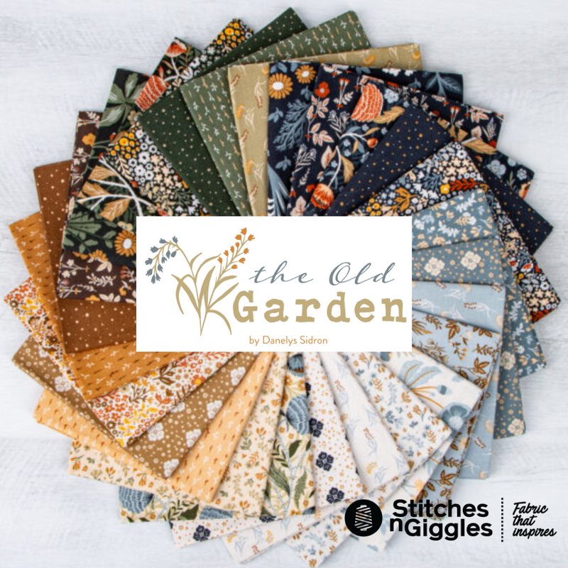 The Old Garden Dusk Valley Yardage by Danelys Sidron for Riley Blake Designs |C14235 DUSK