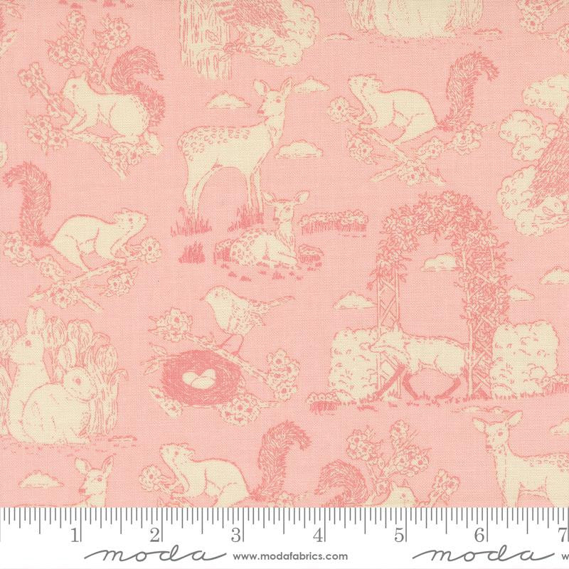 PRESALE My Secret Garden Garden Toile Petal Yardage by Stacy Iest Hsu for Moda Fabrics | 20983 23