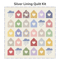 PRESALE Silver Lining Custom Quilt Kit with 30s Playtime by Linzee McCray | Quilt Size 46" x 46 1/2"