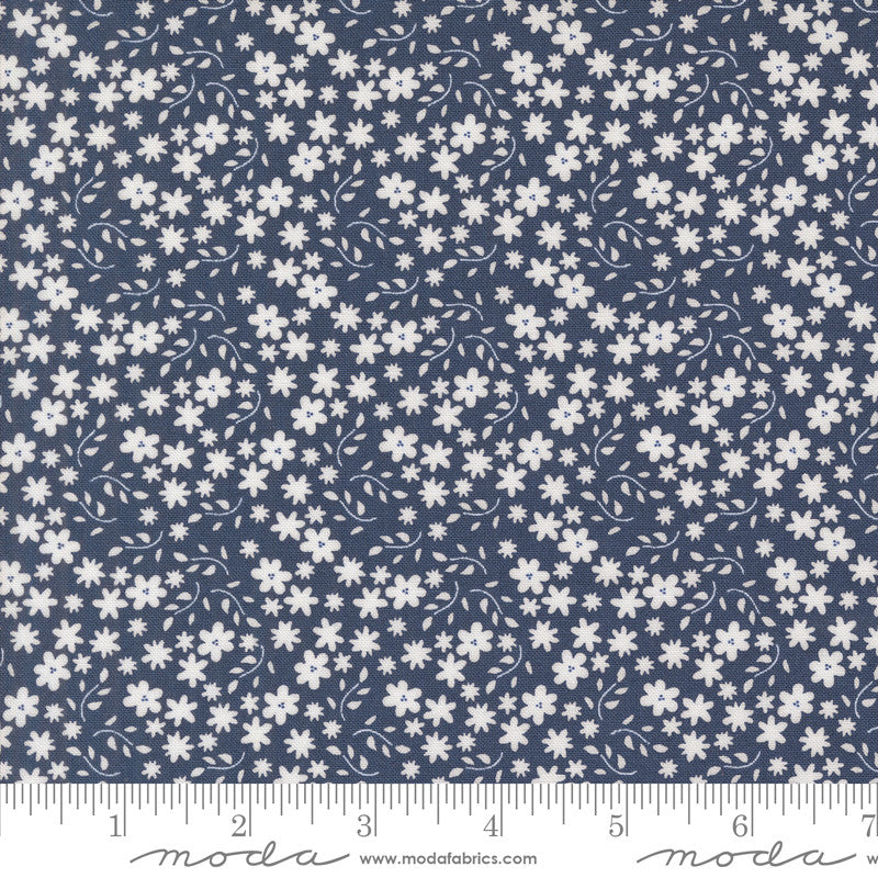 PRESALE Raspberry Summer Blossom Blueberry Yardage by Sherri & Chelsi for Moda Fabrics | 37693 20