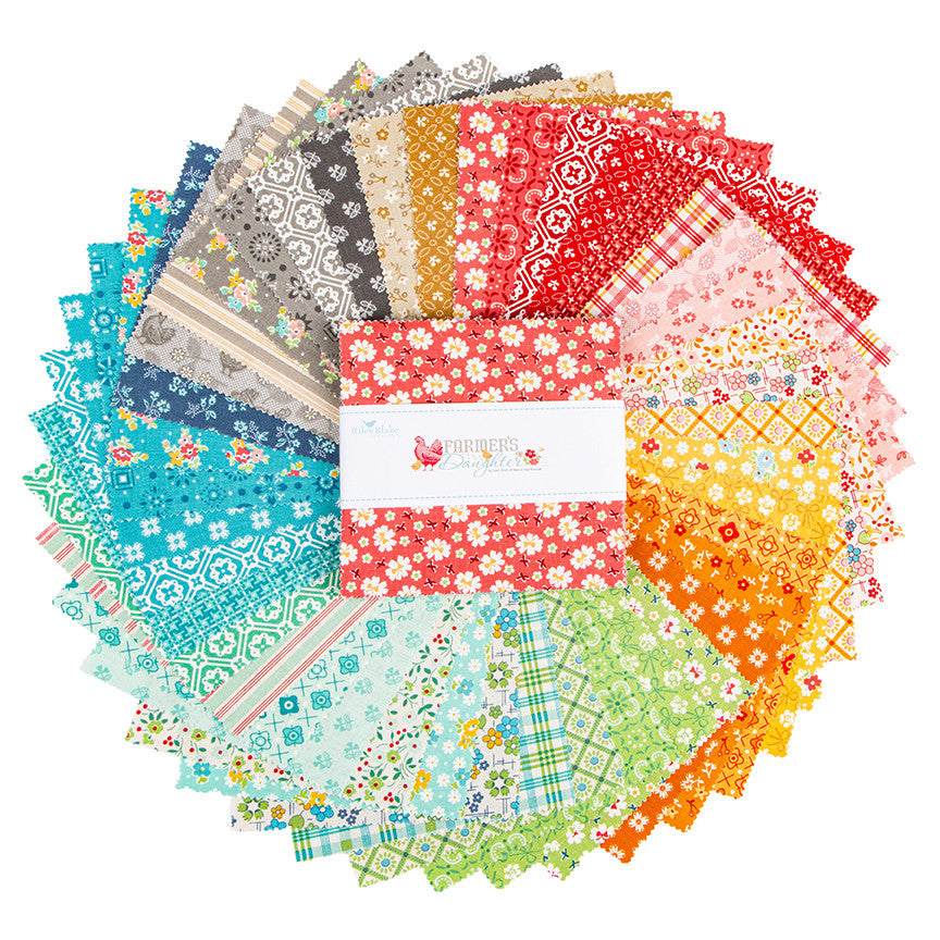 Farmers Daughter 5" Stacker by Lori Holt of Bee in My Bonnet | 42 Pcs |  5-17160-42
