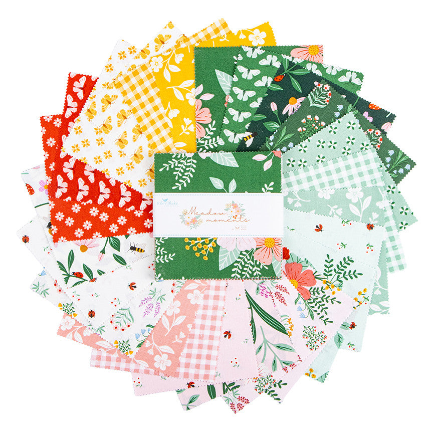 Meadow Moments 5" Stacker by Little Forest Atelier for Riley Blake Designs | 42 PCs | 5-17230-42