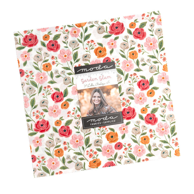 PRESALE Garden Glam Layer Cake 10" by Lella Boutique for Moda Fabrics | 42 Pcs | 5270LC
