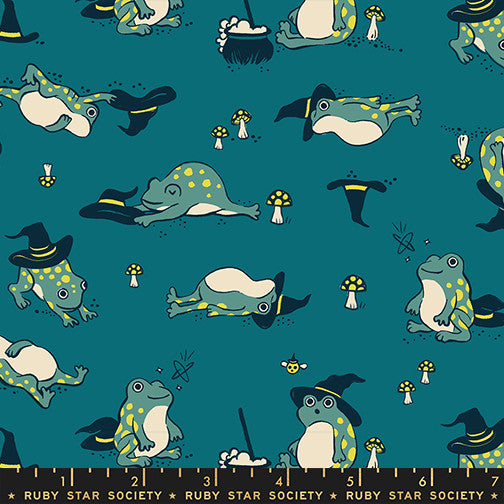 PRESALE Freaky Familiars Frogmiliars Storytime Yardage by Ruby Star Society | RS5192 13