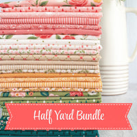 PRESALE Garden Glam Half Yard Bundle by Lella Boutique for Moda Fabrics | 30 Half Yard Cuts | Curated Bundle